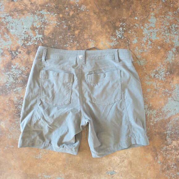 Kuhl Women's Trekr Shorts Size 8 Gray Hiking Outdoor 7" Inseam Pockets Stretch - Picture 9 of 9
